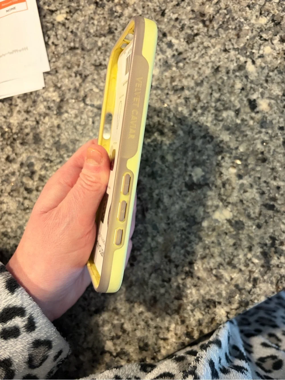 Velvet Caviar Butter Yellow iPhone 17 Case